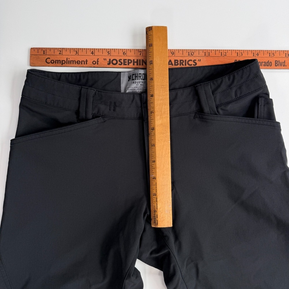 CHROME INDUSTRIES Union Short 14" Mens 28 Cycling‎ Bike Black Commuter Durable - Picture 8 of 11